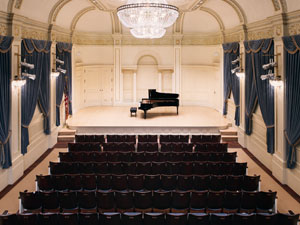Weill Recital Hall Seating Chart